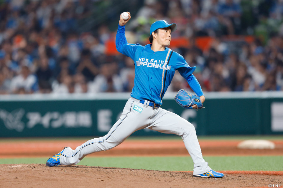 7回、三番手の玉井投手