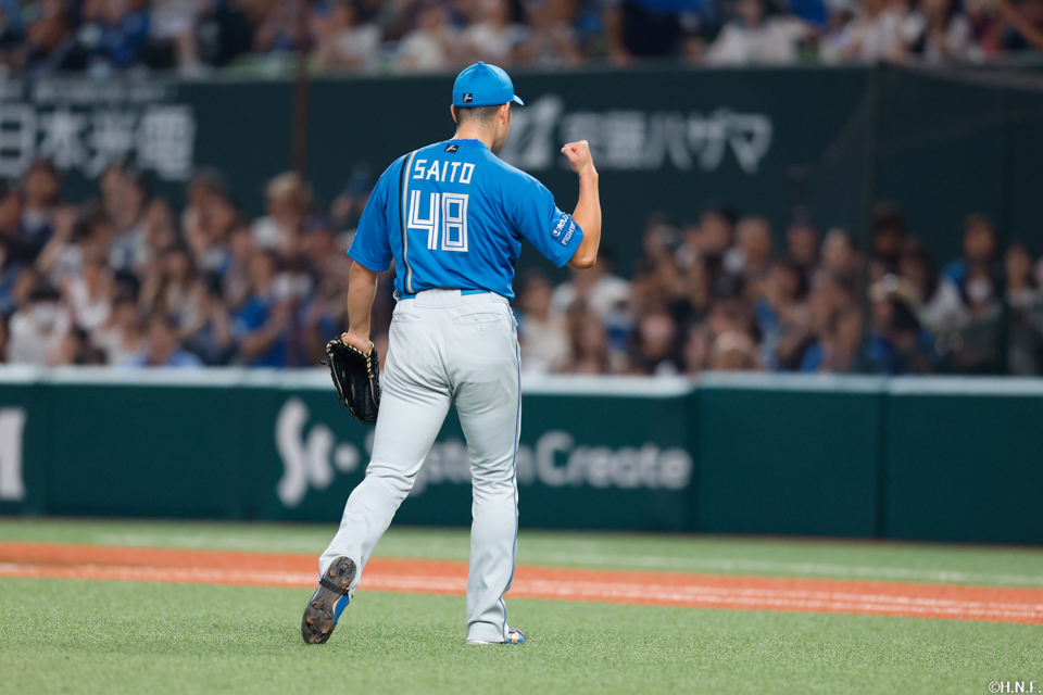 8回、四番手の齋藤投手02