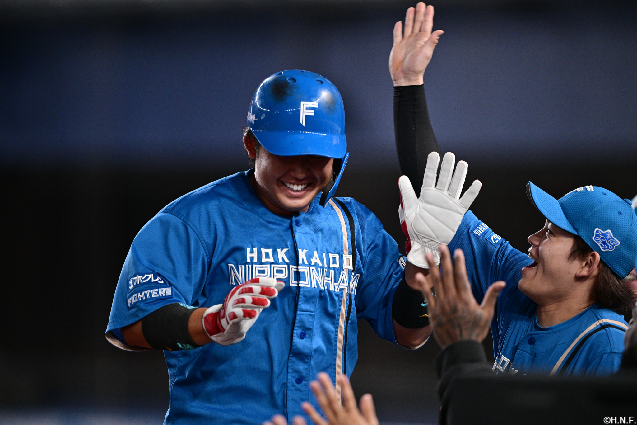 3回表、生還した進藤選手