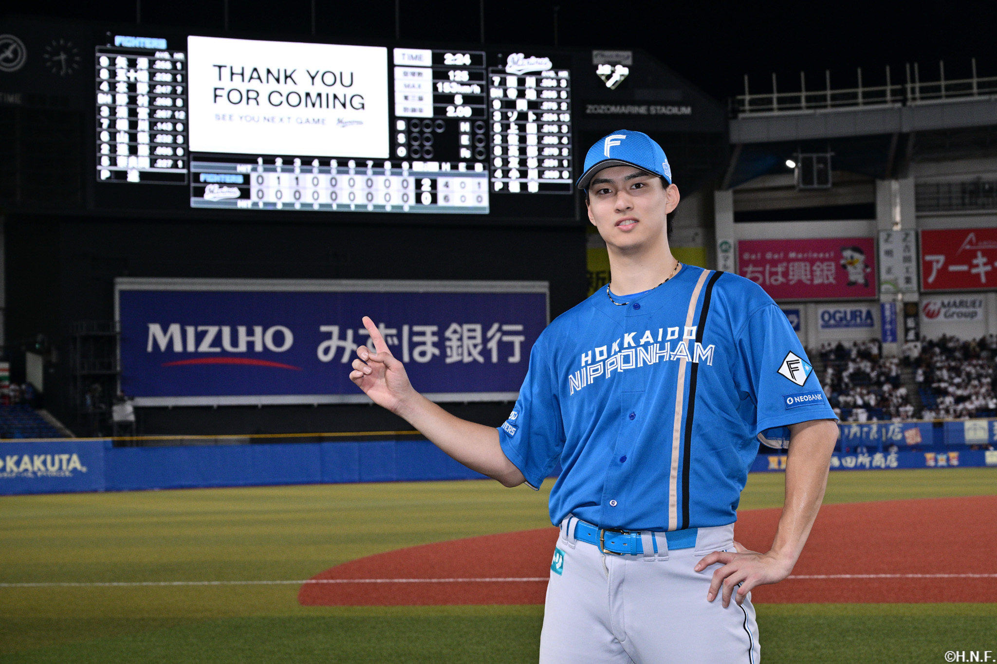 ヒーローの達投手