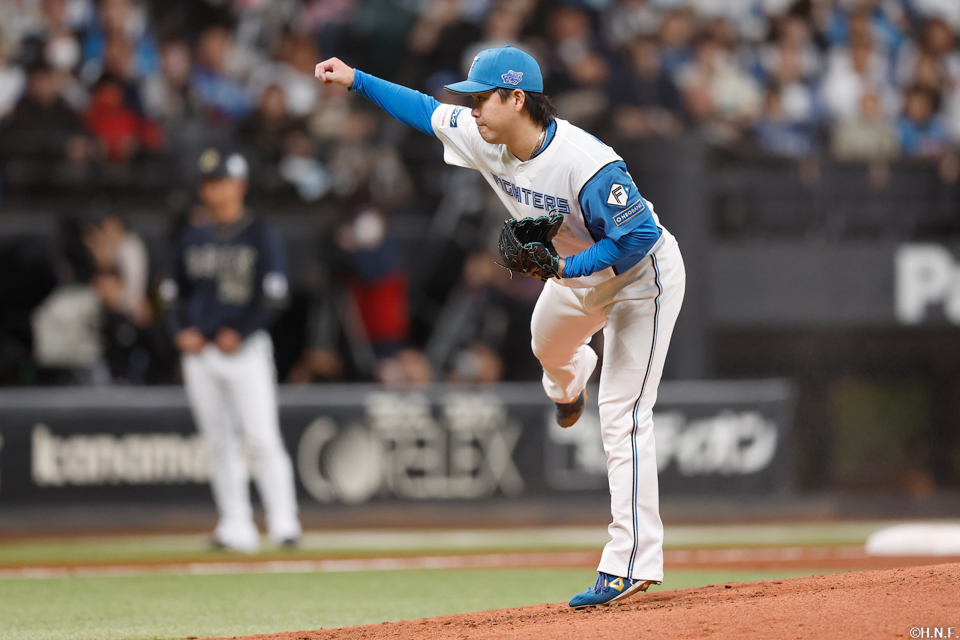 5回、二番手の金村投手