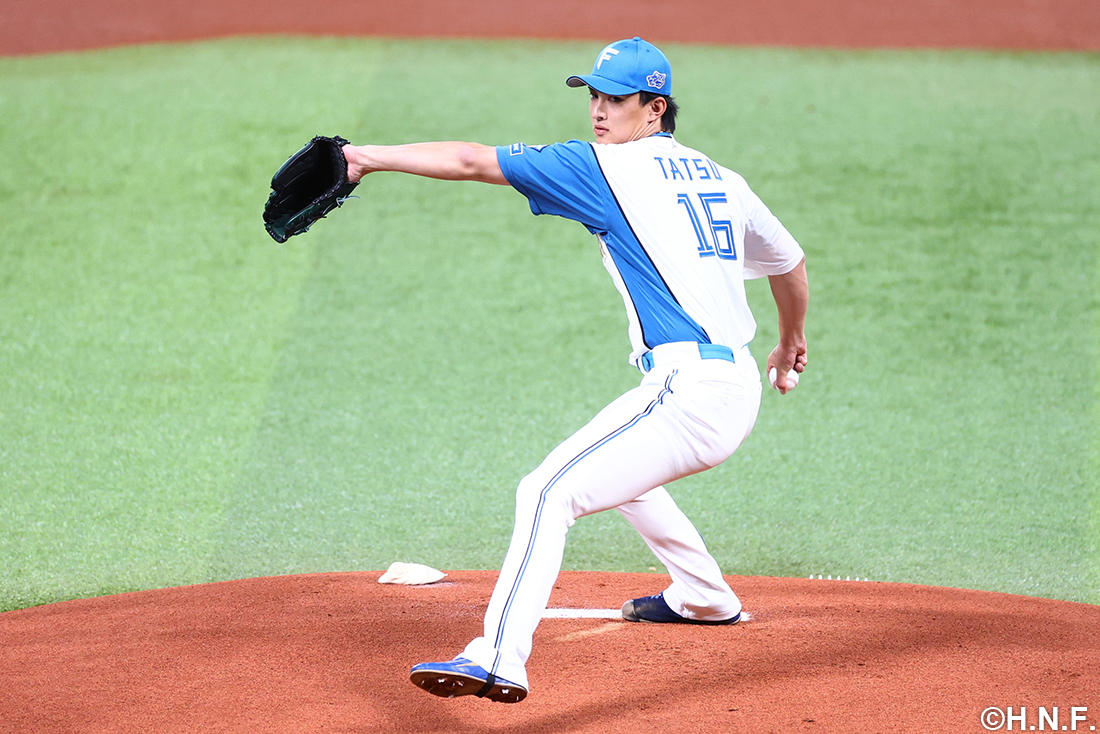 先発の達投手01