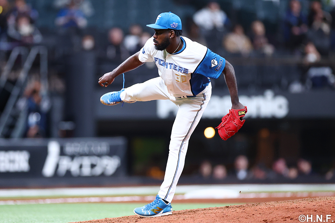 中継ぎのラオ投手