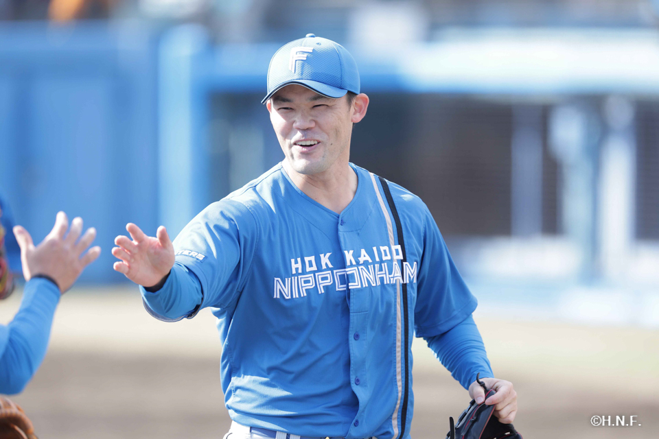 5回裏を抑えた福谷投手