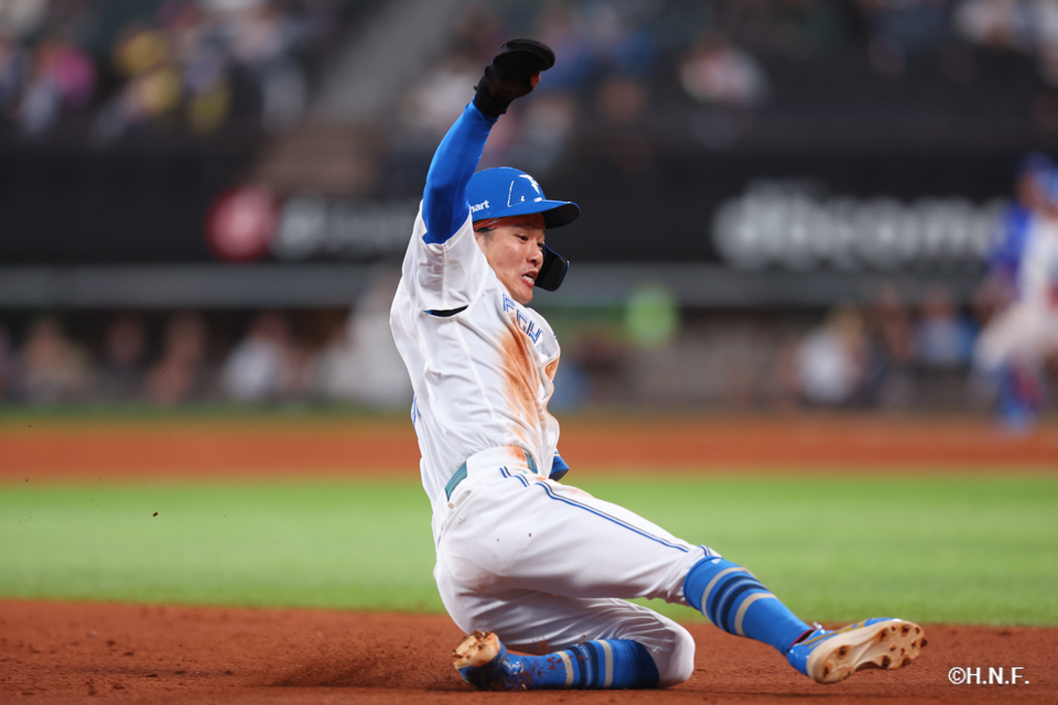 7回裏、奈良間選手