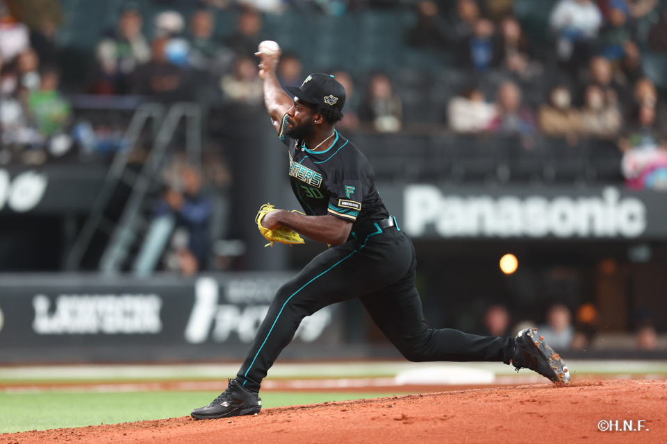 6回、二番手のラオ投手