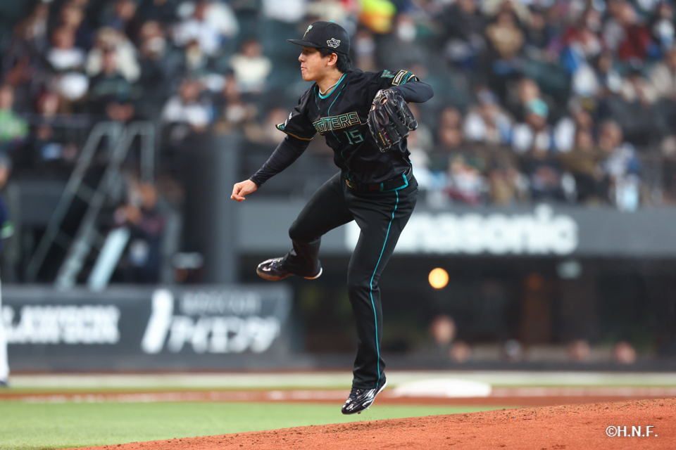 5回、二番手の北山投手01