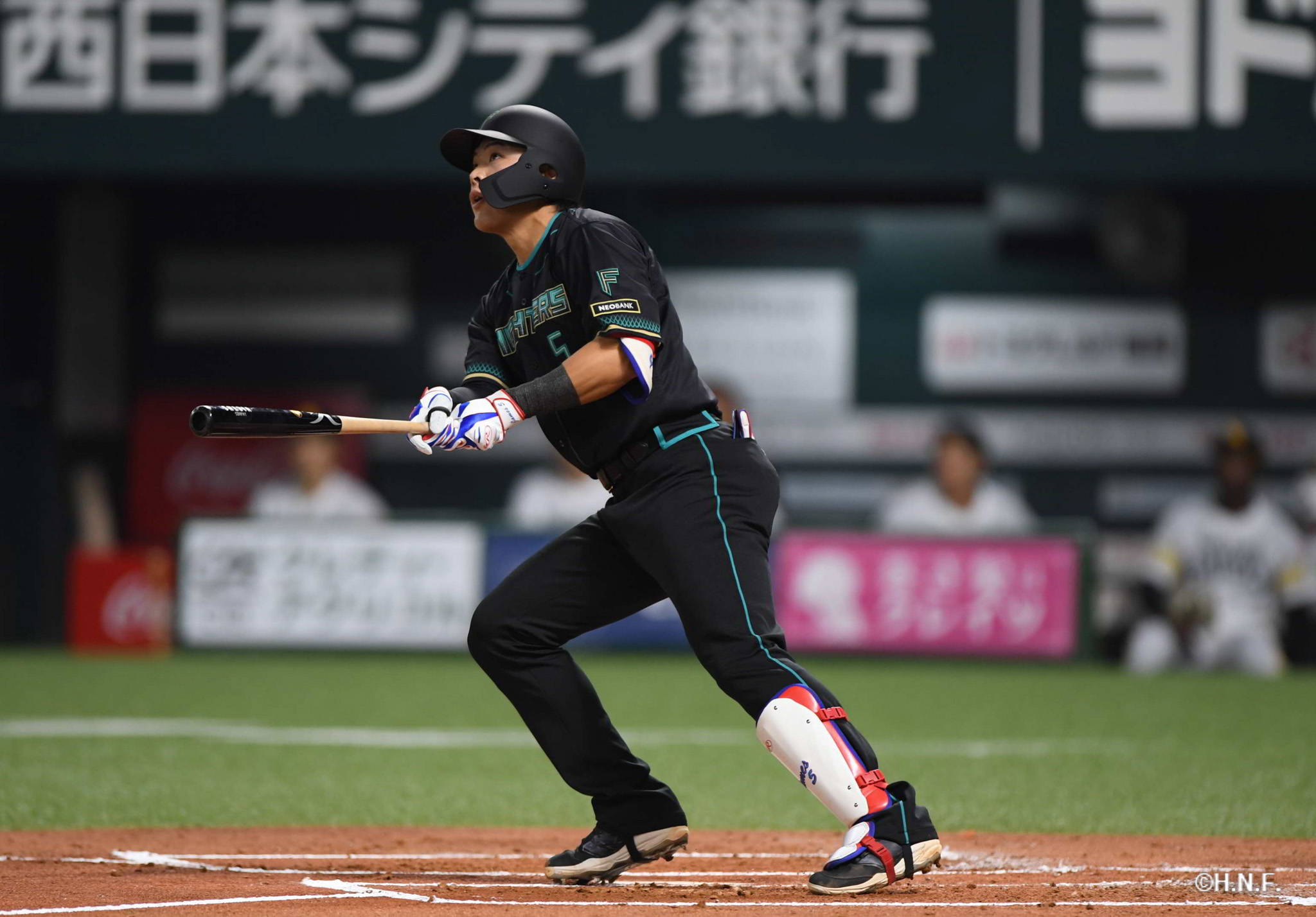 2回表、野村選手01