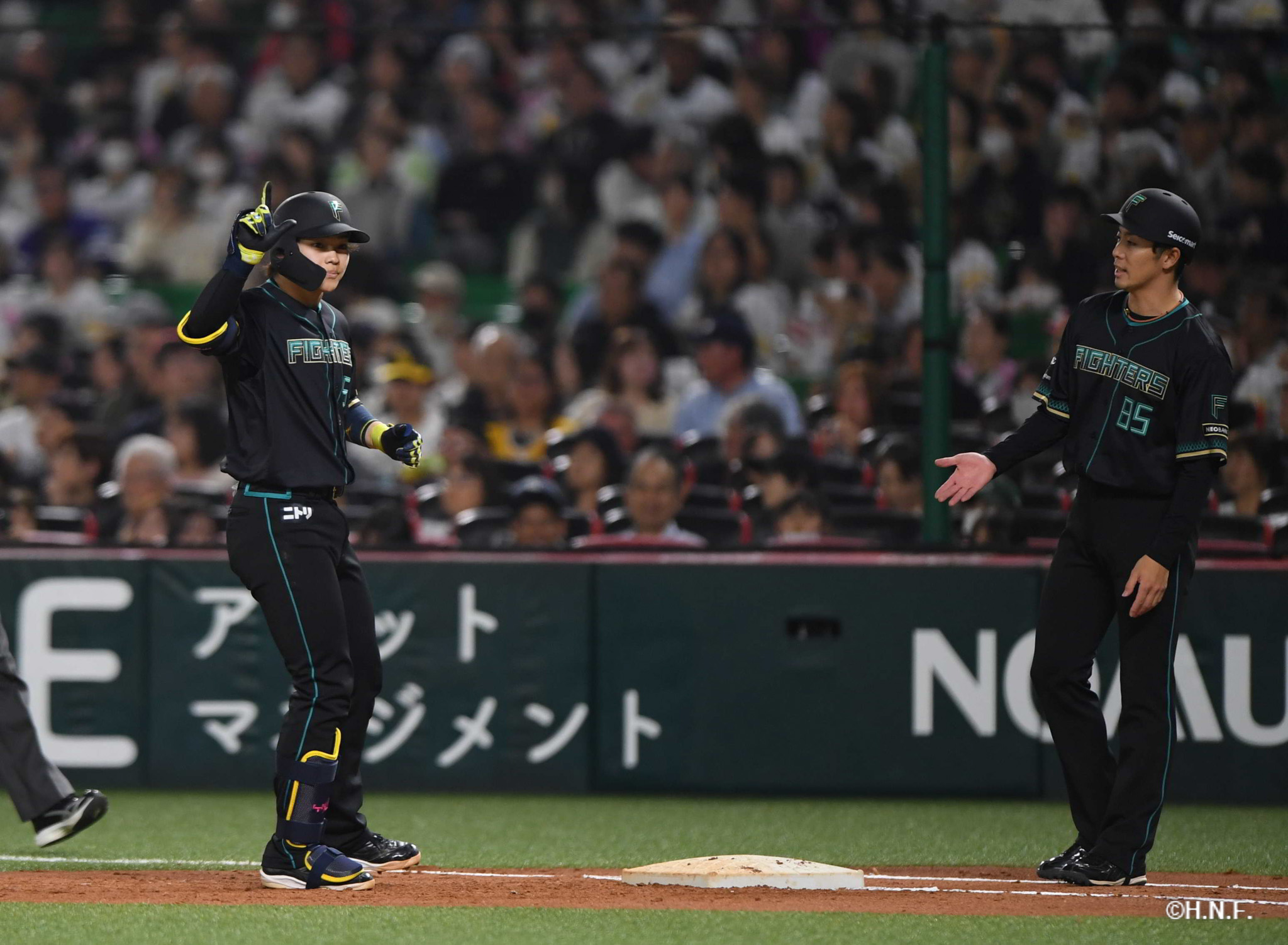 4回表、田宮選手