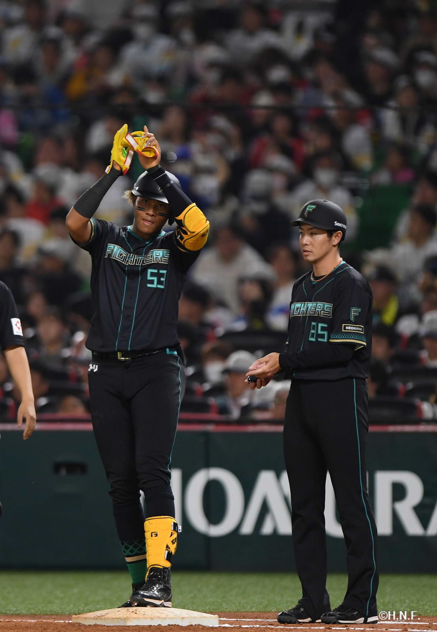 4回表、水谷選手