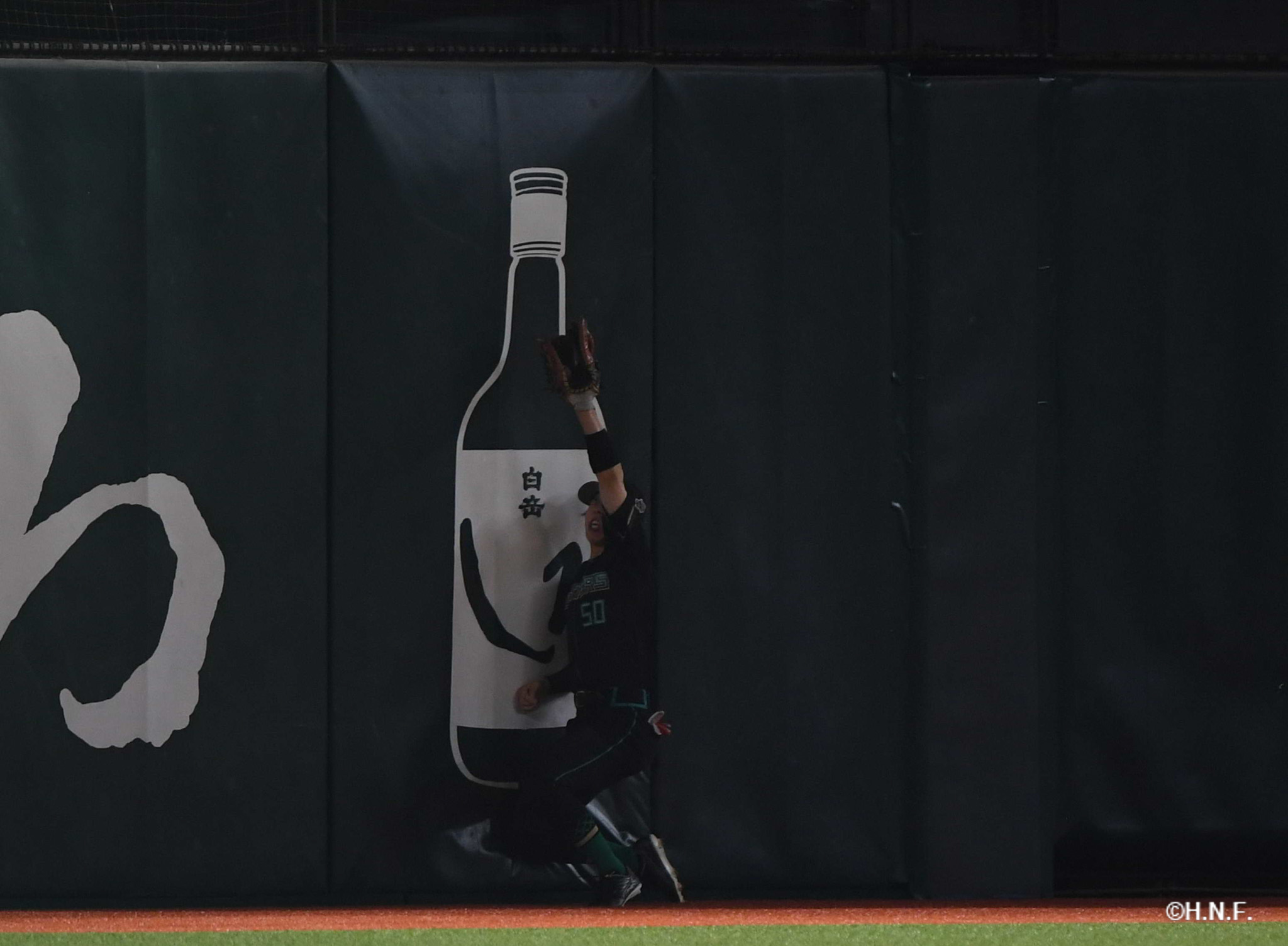 6回裏、五十幡選手
