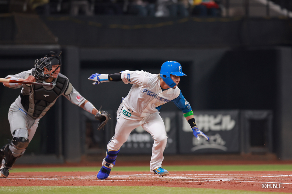 2回裏、水野選手01