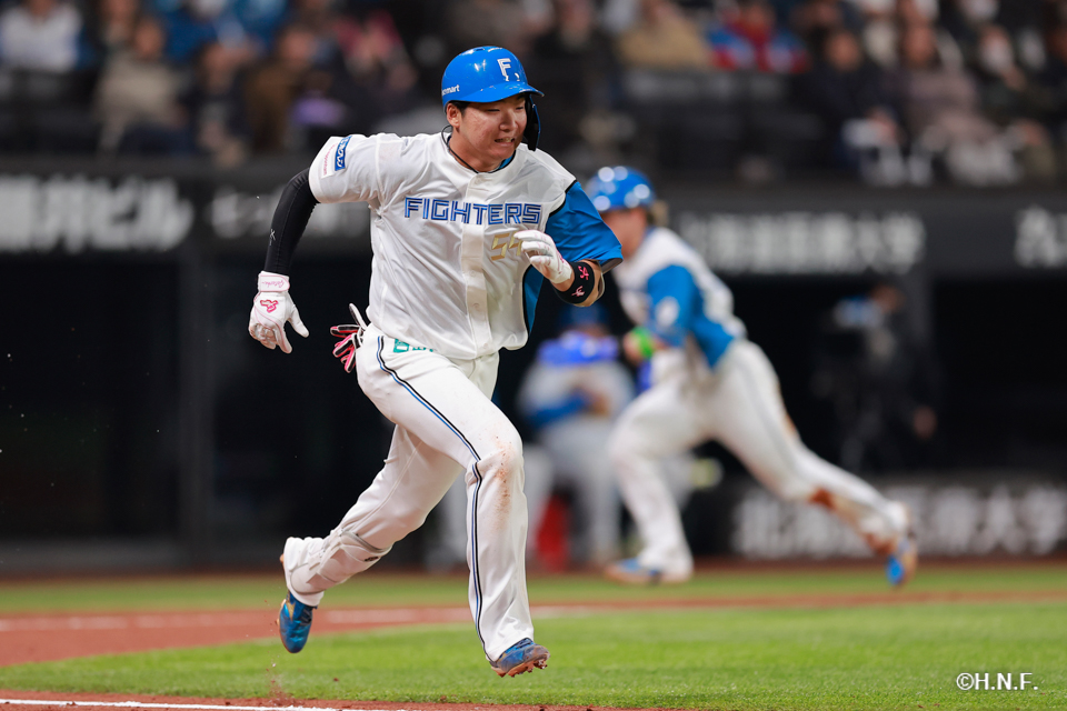 2回裏、山縣選手