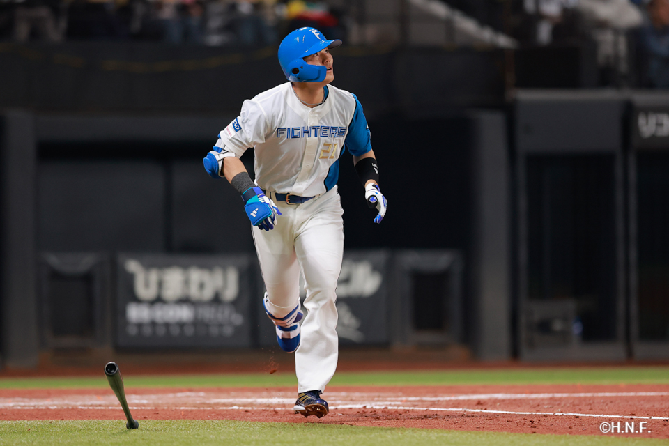 2回裏、清宮選手02