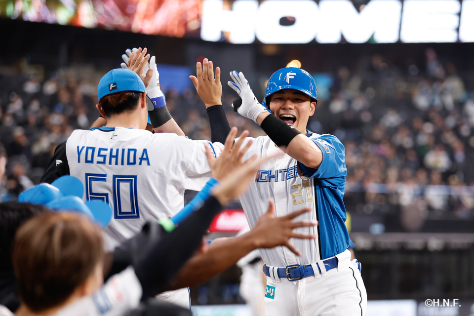 7回裏、清宮選手01