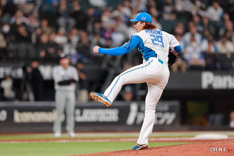 先発の細野投手11