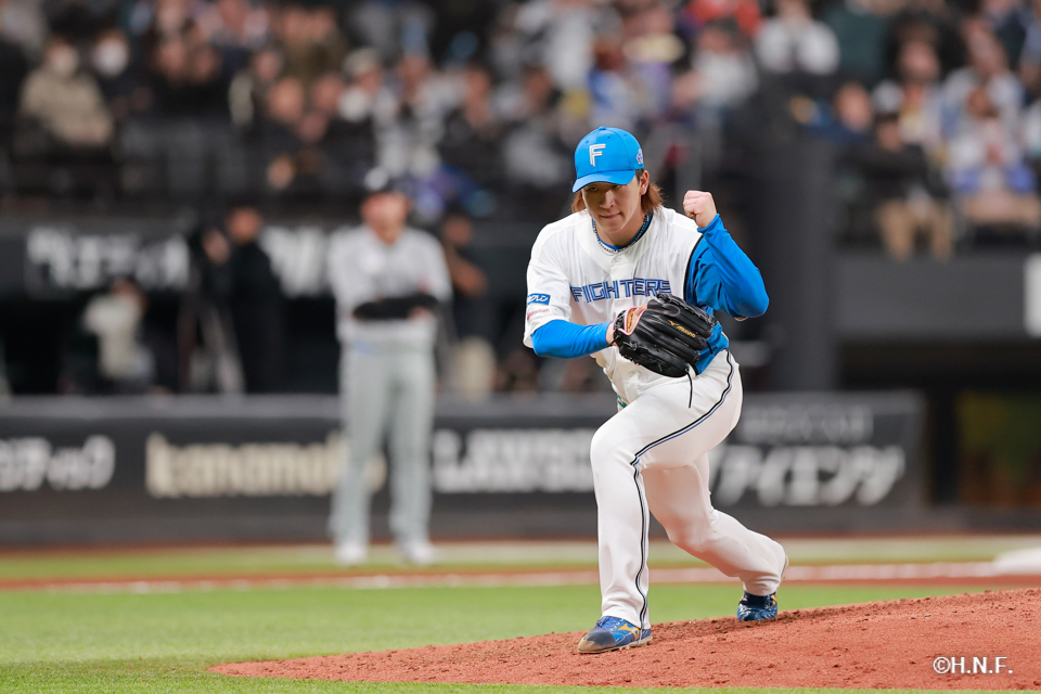 先発の細野投手13