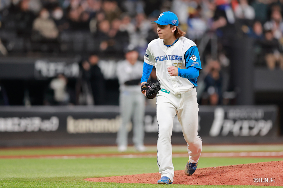 先発の細野投手14