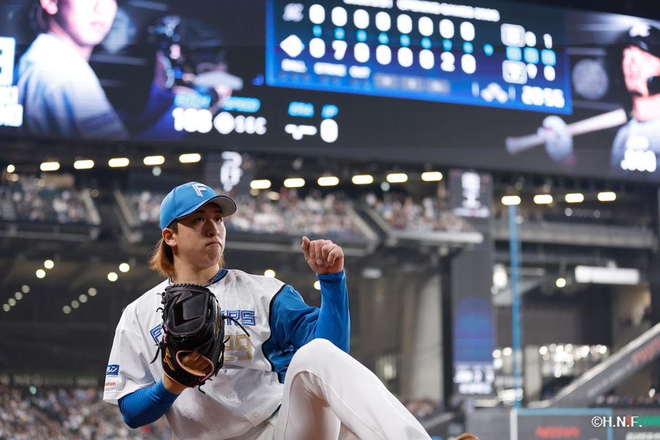 先発の細野投手15