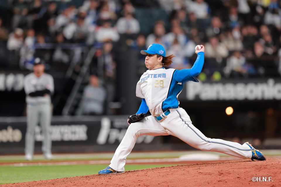 先発の細野投手16