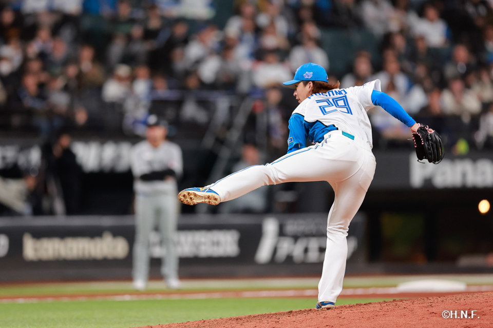 先発の細野投手17