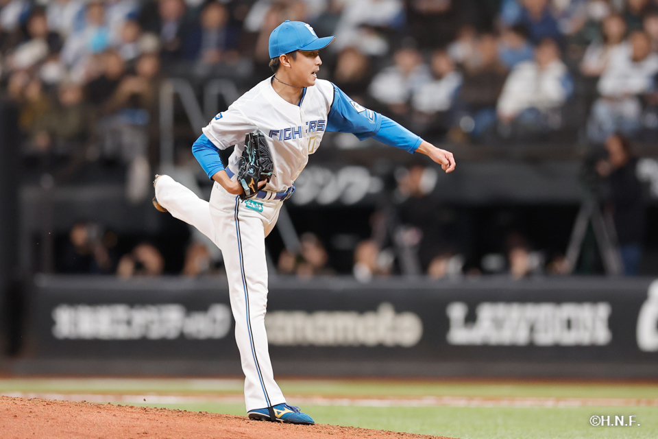 7回表、島本投手02