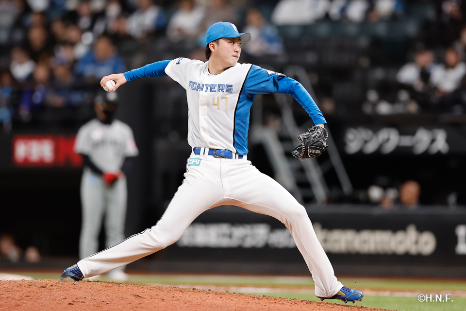 9回表、柳川投手