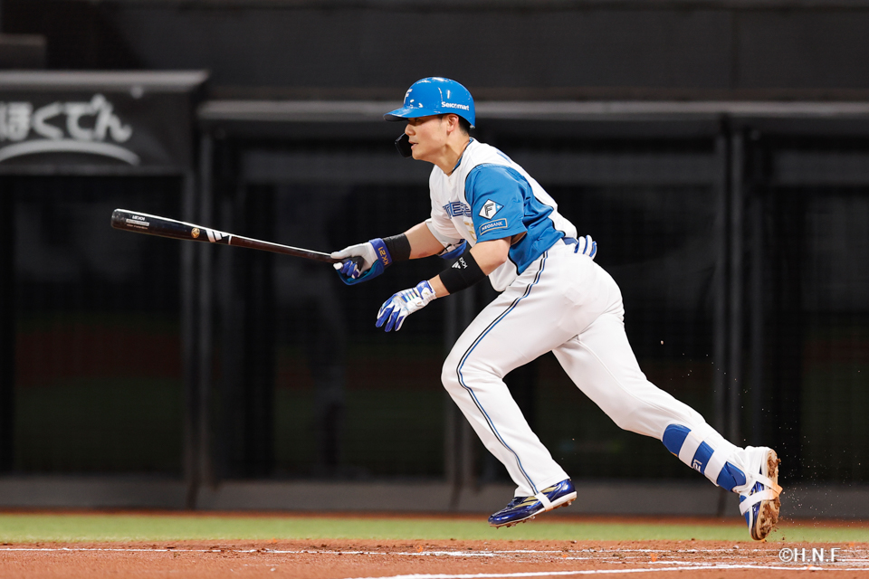 3回裏、清宮選手