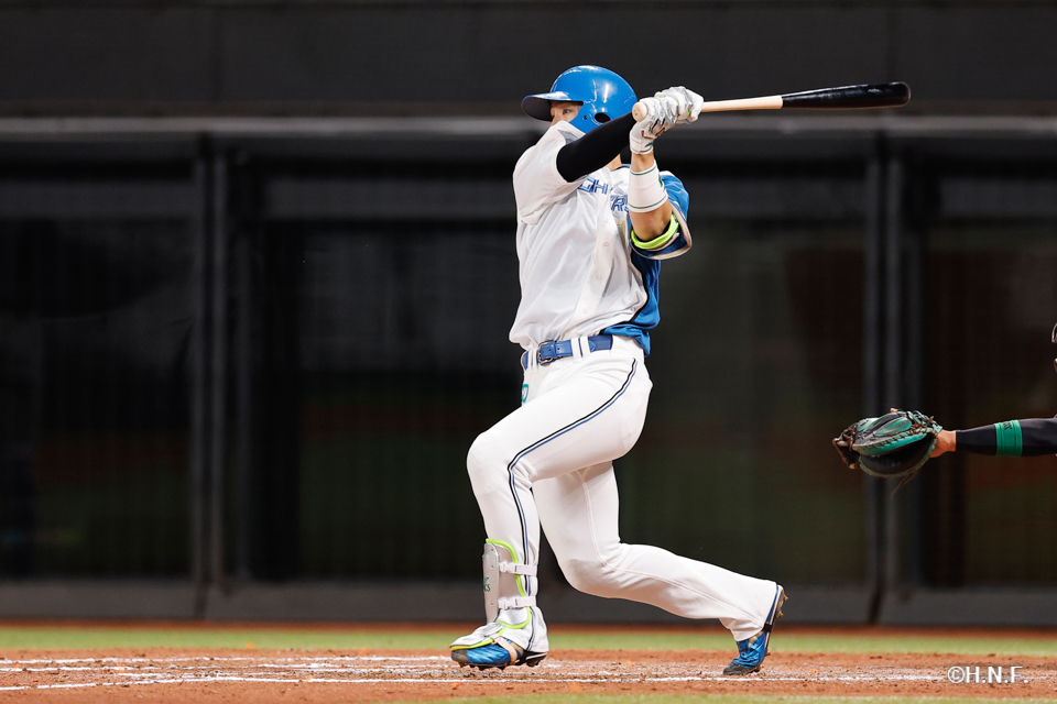 7回裏、郡司選手