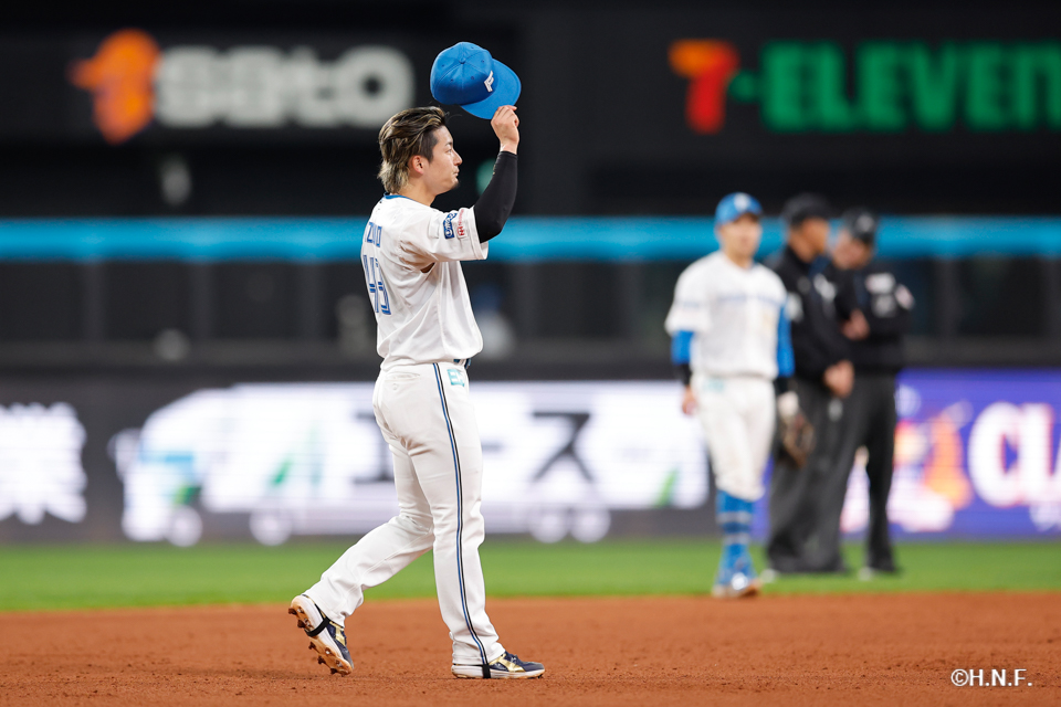 9回表、水野選手