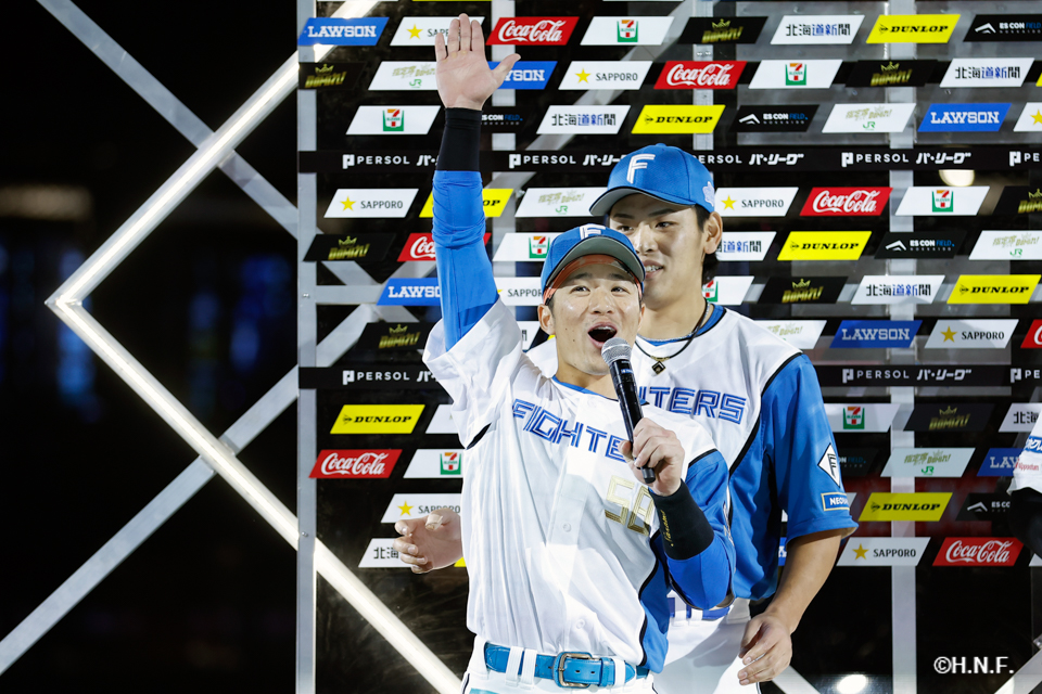 ヒーローの奈良間選手