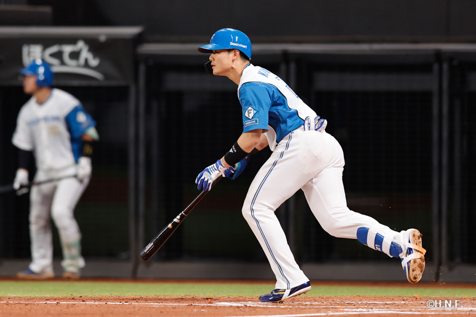 4回裏、清宮選手