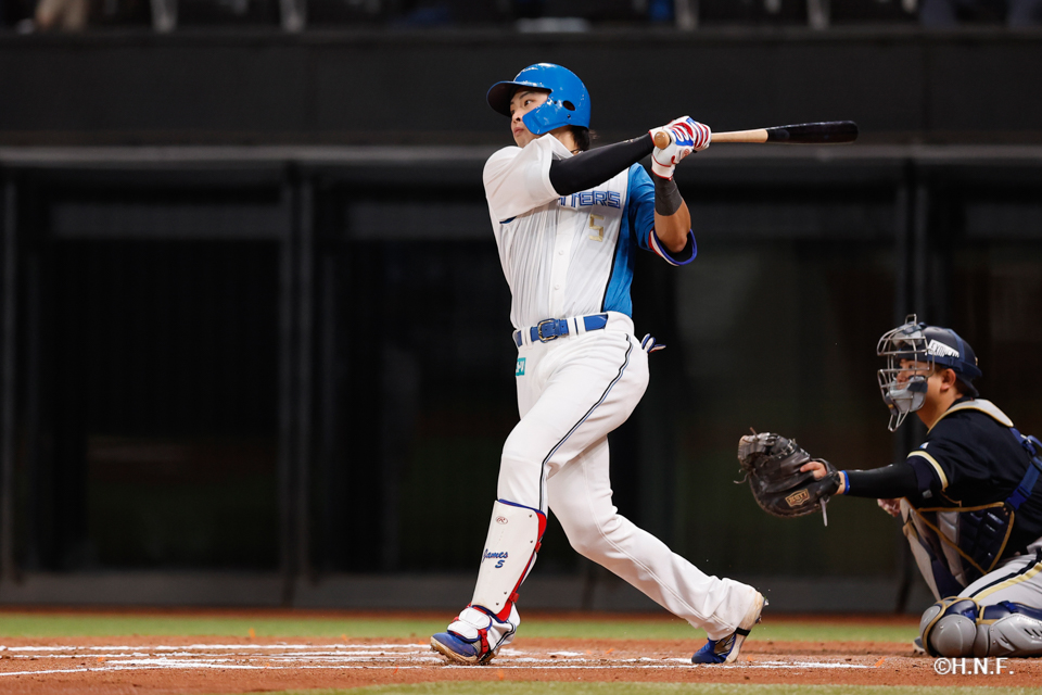 6回裏、野村選手