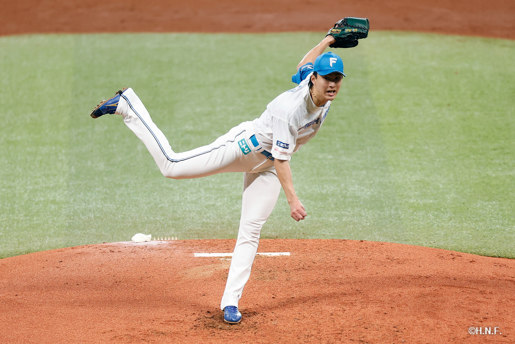 先発の達投手04