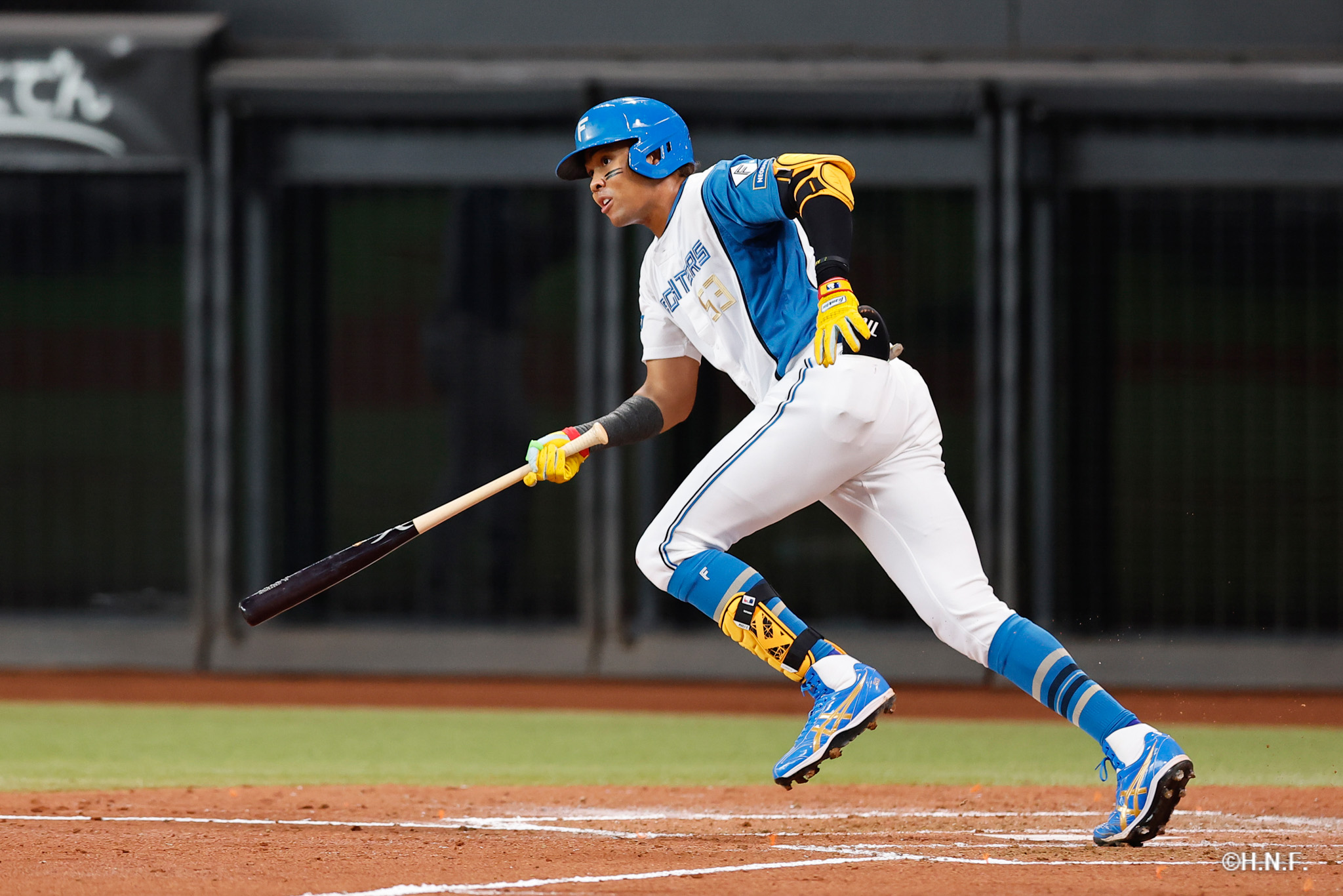 3回裏、水谷選手01