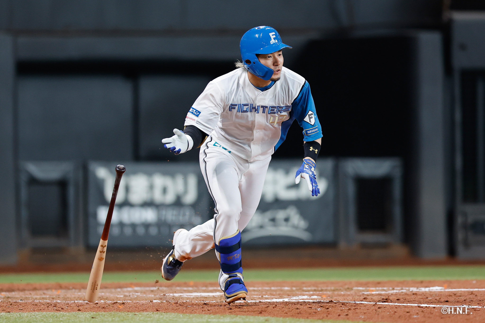 5回裏、水野選手