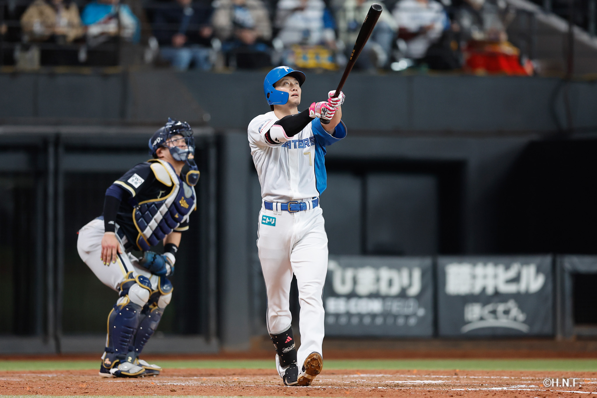 5回裏、西川選手02