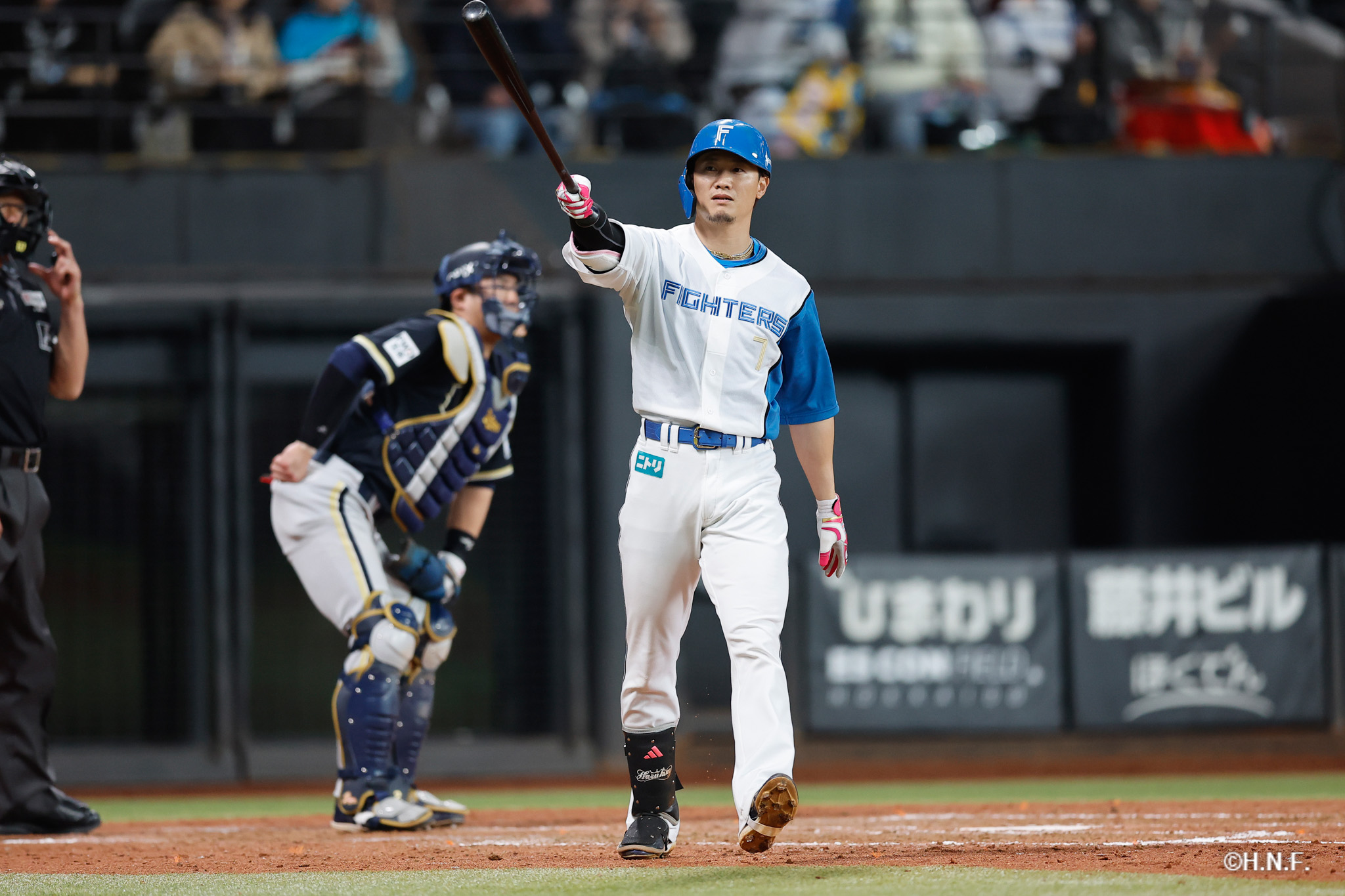 5回裏、西川選手03