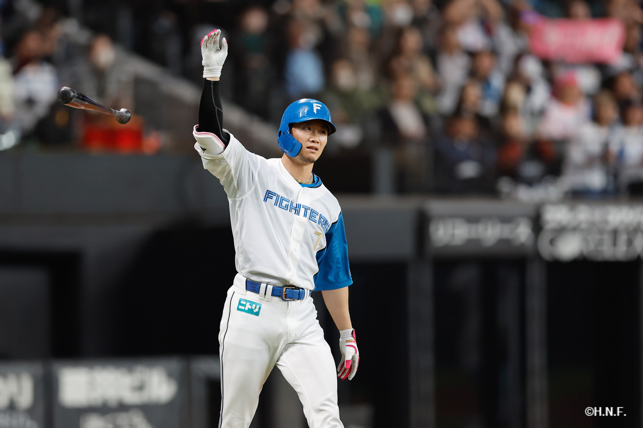 5回裏、西川選手04