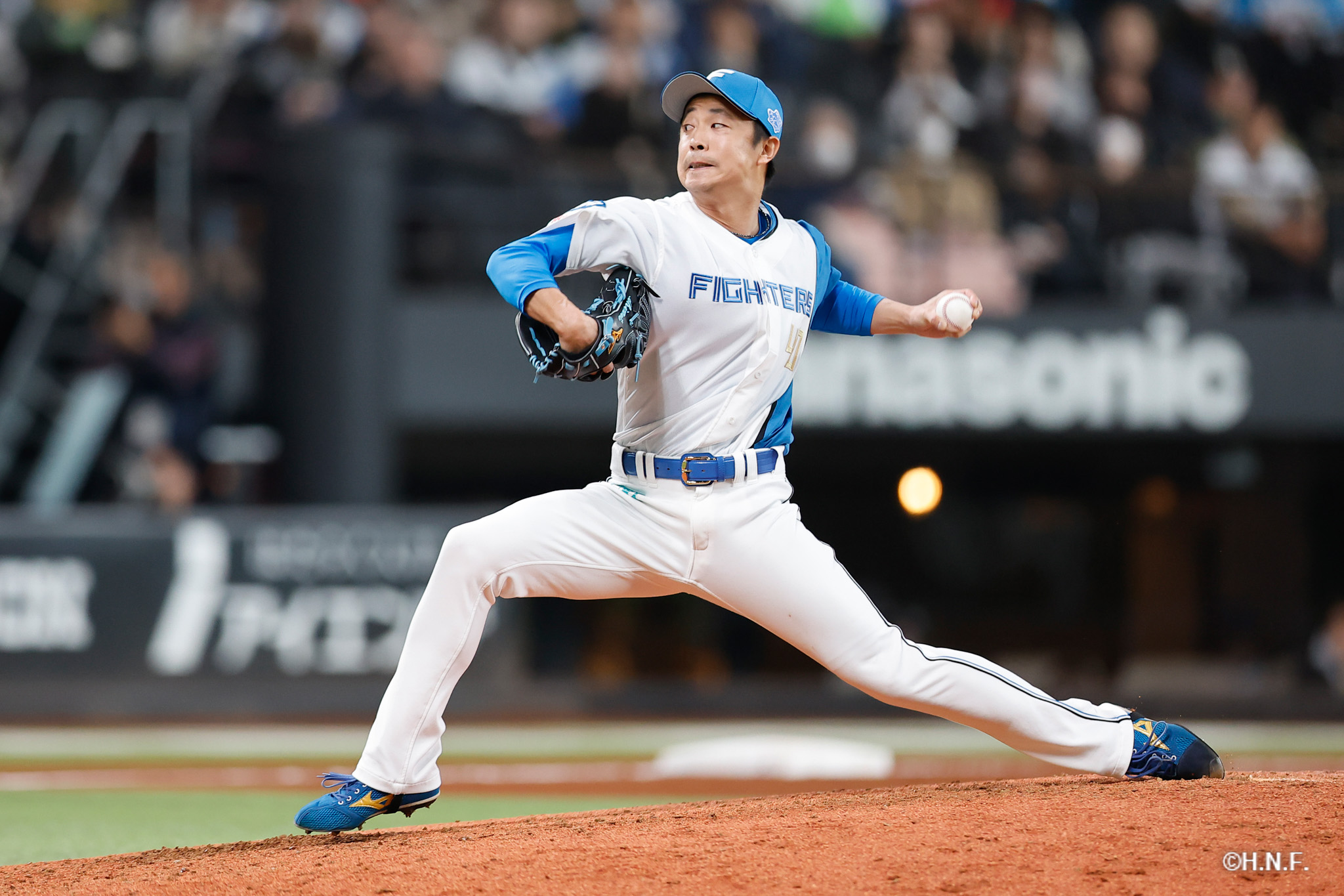 6回表、島本投手