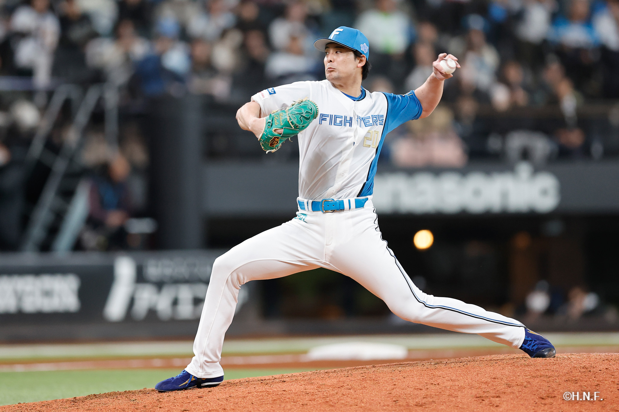 7回表、上原投手