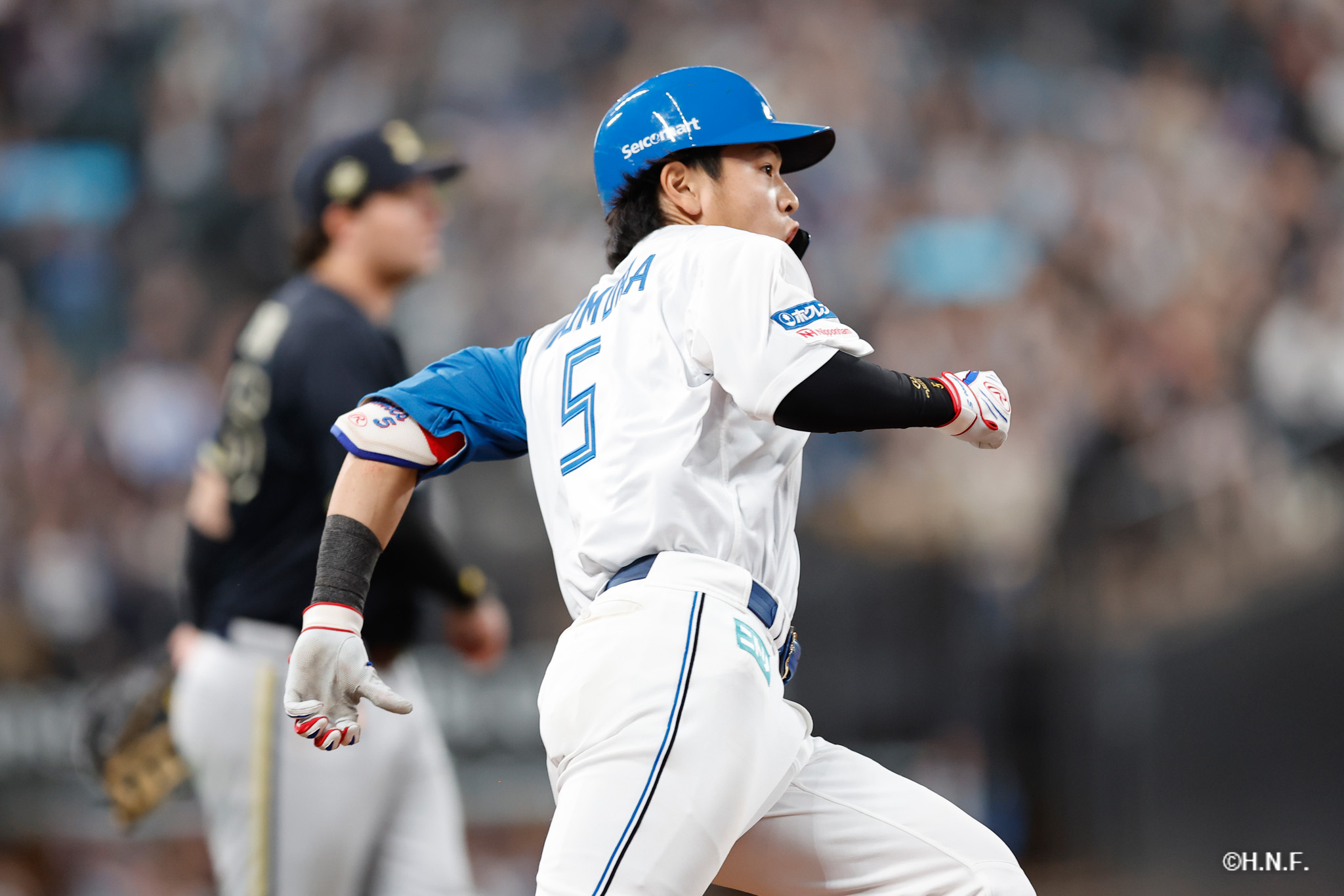 7回裏、野村選手02