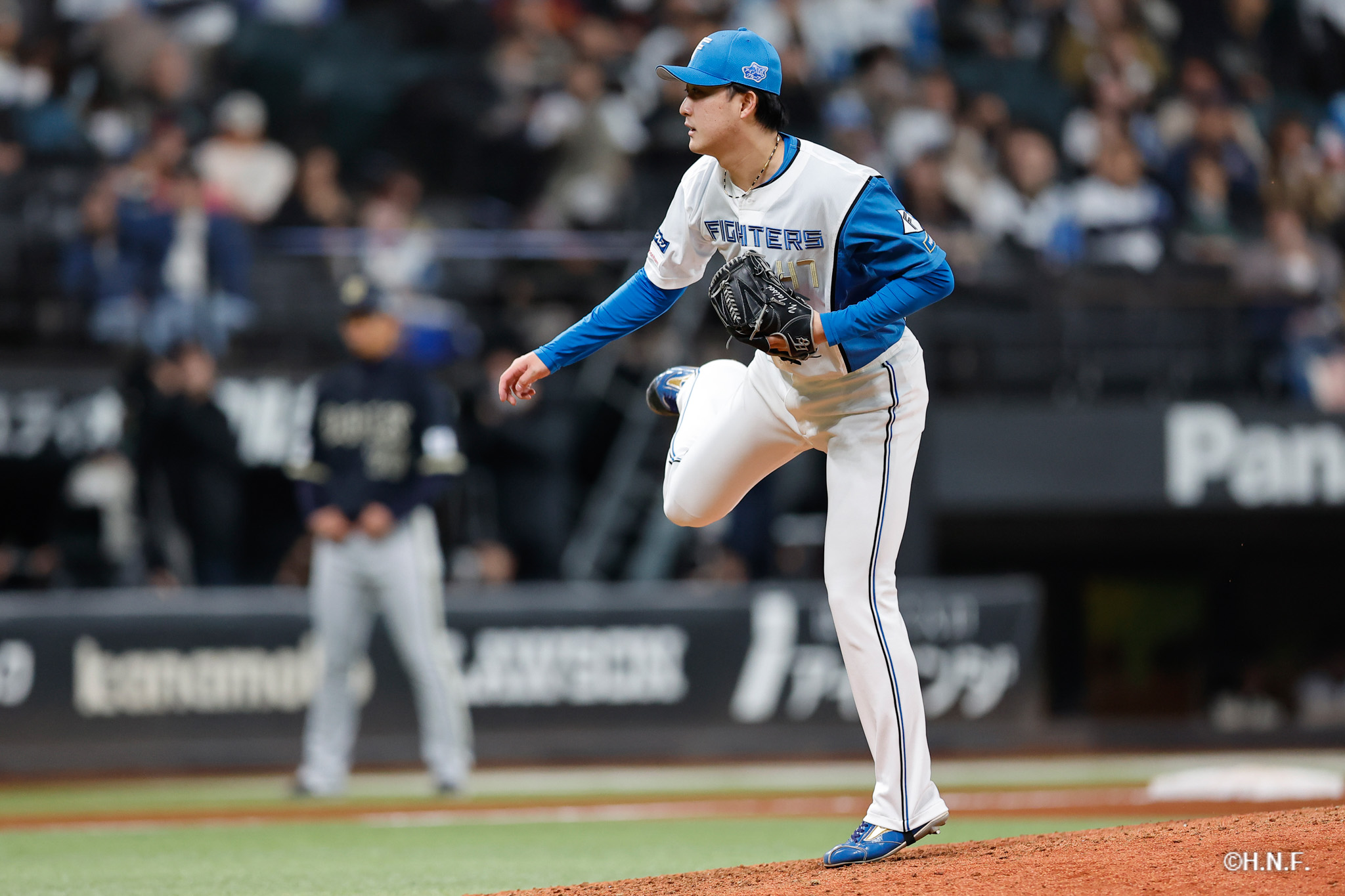 9回表、柳川投手