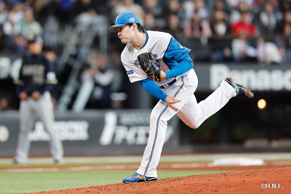 先発の有原投手06