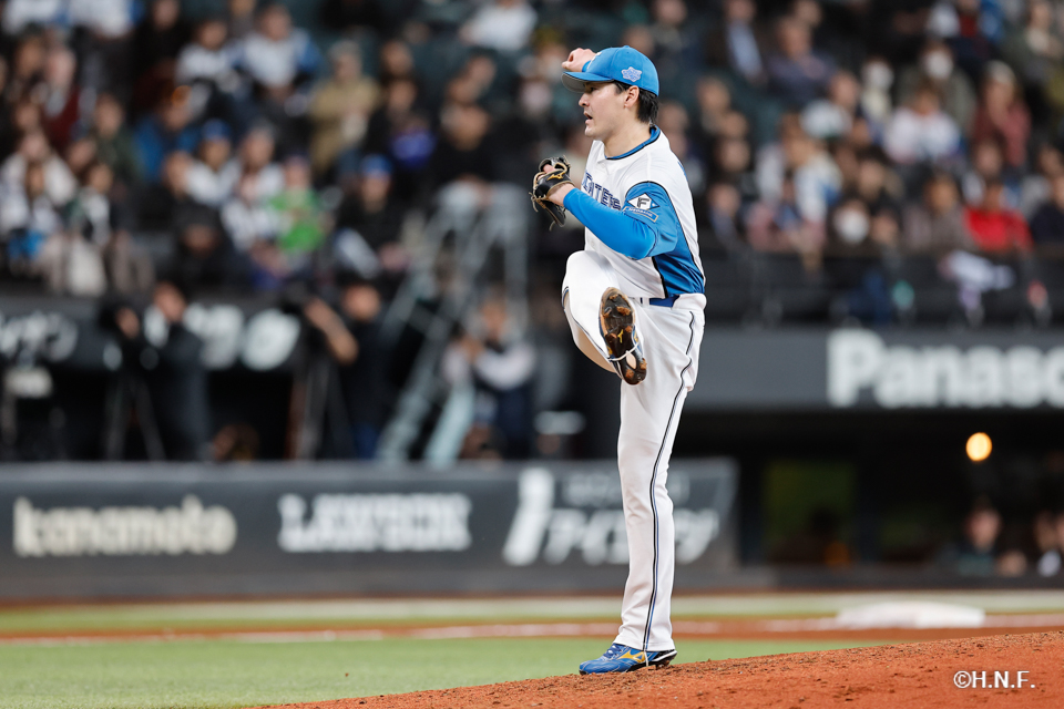 先発の有原投手07