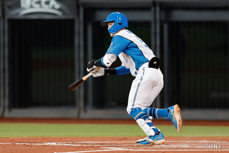 2回裏、奈良間選手