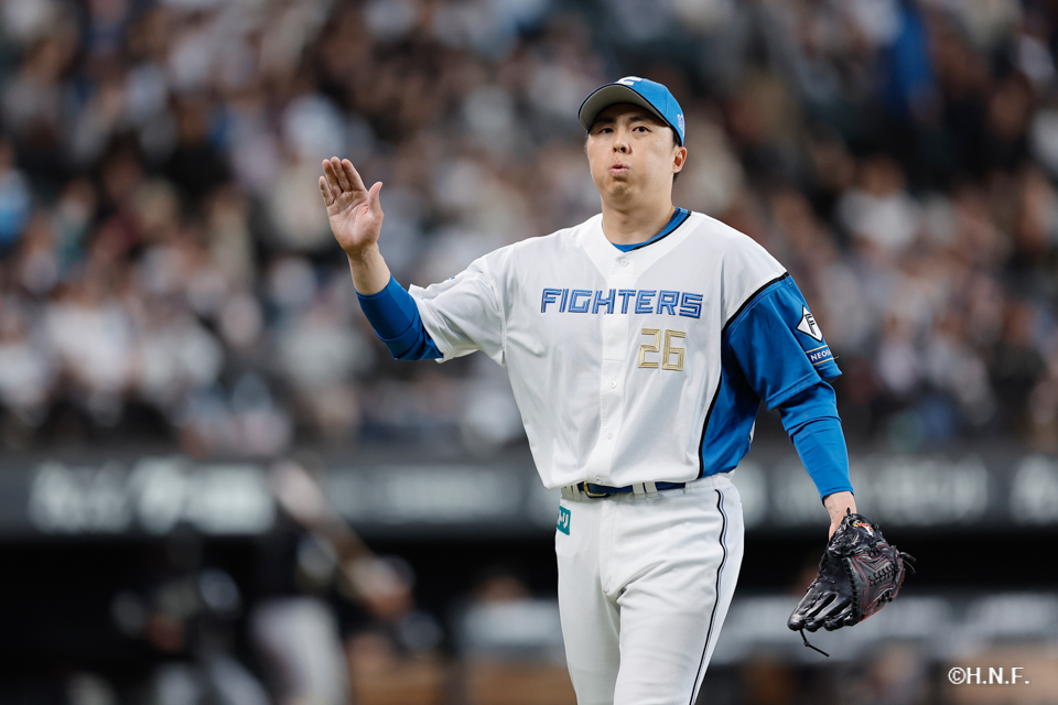 8回表、田中正義投手02