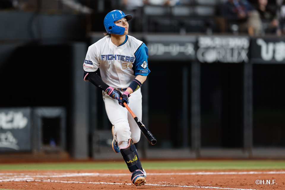 8回裏、田宮選手01