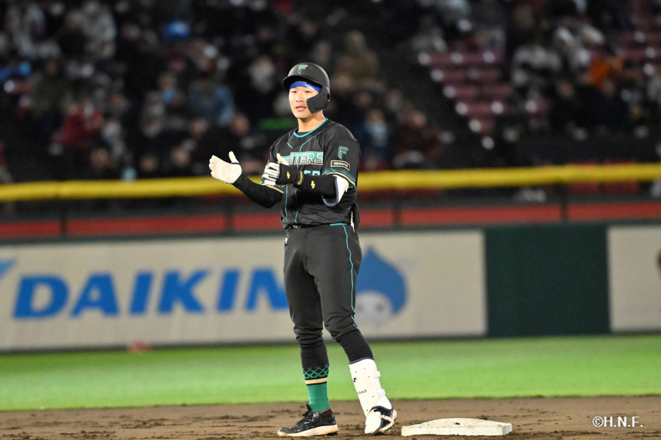 7回表、奈良間選手02