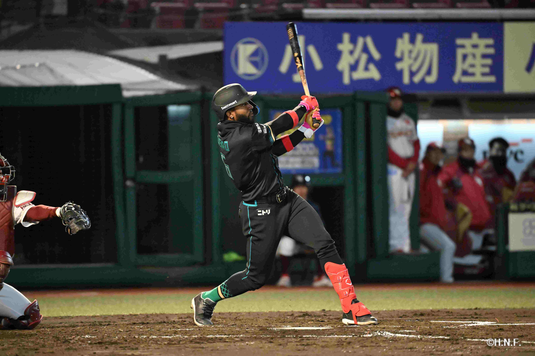 2回表、カストロ選手01